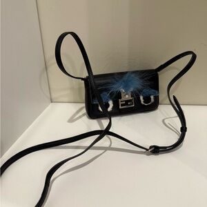 Fendi Black and Blue Women's Monster Bag